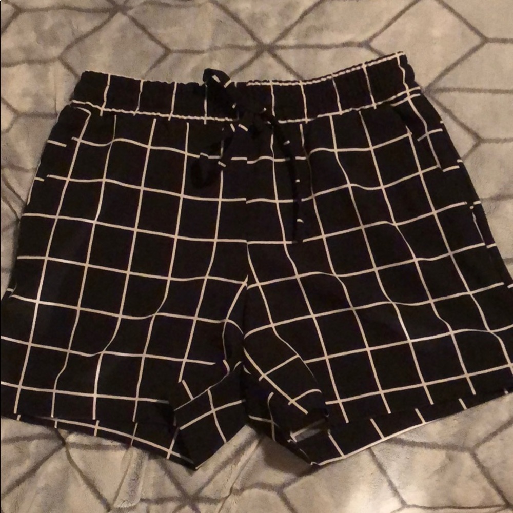 High rise shorts
